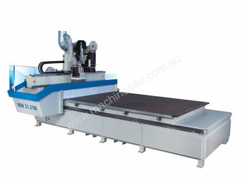 Flat bed nesting cnc machine - made in Italy