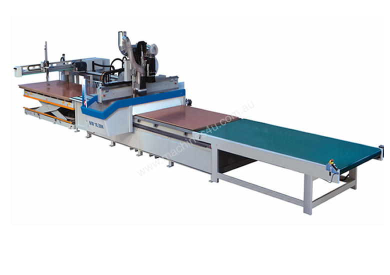 caption Flat bed nesting cnc machine - made in Italy