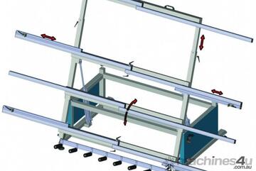 Luna Pneumatic Tilt Table Workbench - Model: PWB4100