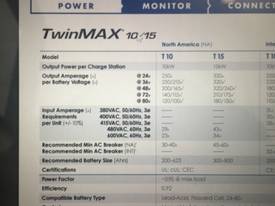 Used Twinmax Battery Charger 24-48 Volt for sale - picture0' - Click to enlarge