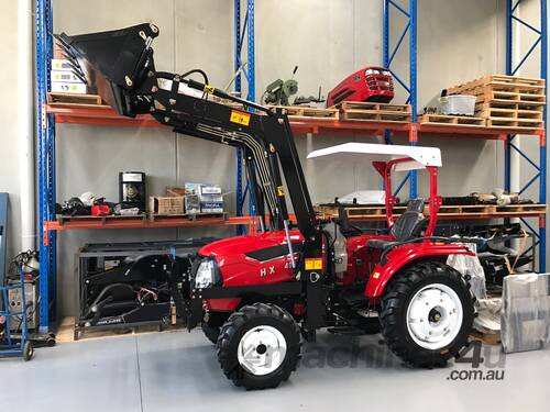 New Huaxia 40hp Tractor, with 4in1 front end loader 