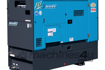 AIRMAN SDG60S-7A6N 50kVA Prime Power Diesel Generator with an Extended 400L Tank