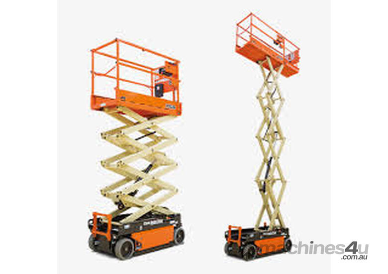 caption JLG R1932 19' Scissor Lift