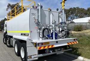 Isuzu 8X4 Water Truck WT20000 - HP Mine spec 20,000L ROPS - Australian Made Isuzu 8X4 Water Truck WT20000 - HP Mine spec 20,000L ROPS - Australian Made