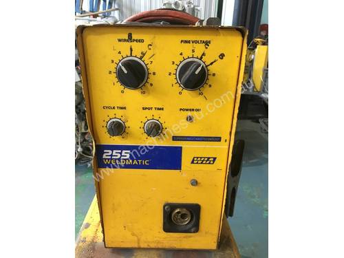 WIA MIG Welder Weldmatic 255 Single Phase 240 Volt with Seperate 255 Wire Feeder 240 amp