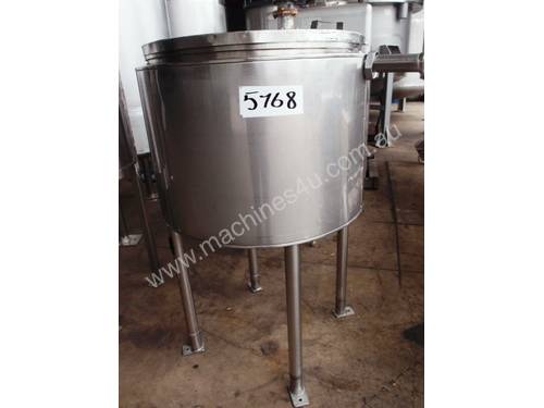 Stainless Steel Jacketed Tank, Capacity: 200Lt