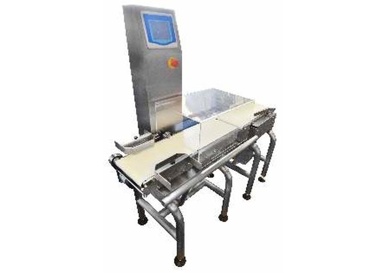 caption Checkweigher with Twin Arm Reject
