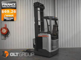Nissan High Lift Electric Reach Truck 7.95m Mast 1600kg Capacity 2013 Model Low Hours - picture0' - Click to enlarge
