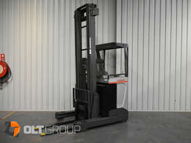 Nissan High Lift Electric Reach Truck 7.95m Mast 1600kg Capacity 2013 Model Low Hours - picture0' - Click to enlarge