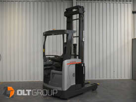 Nissan High Lift Electric Reach Truck 7.95m Mast 1600kg Capacity 2013 Model Low Hours - picture2' - Click to enlarge