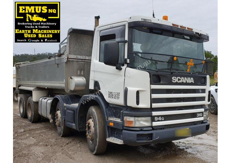 caption 2000 Scania Twin Steer Alloy Tipper. E.M.U.S. TS457