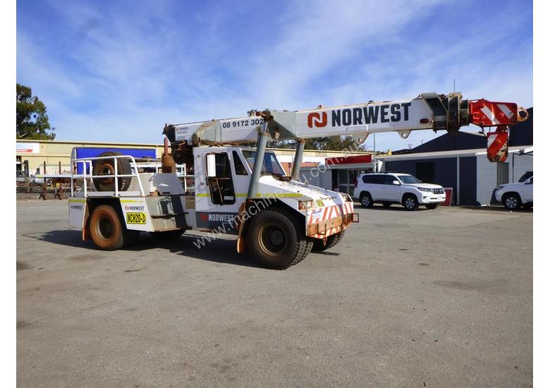 caption 2006 Terex Franna AT-20 Articulated Mobile Crane (NCH20-3)