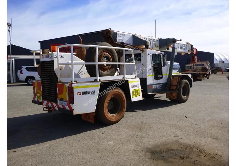 caption 2006 Terex Franna AT-20 Articulated Mobile Crane (NCH20-3)