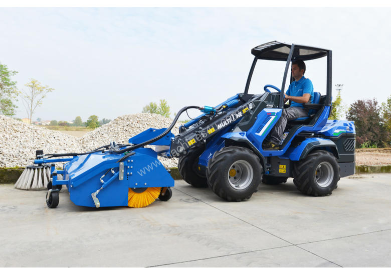 EZ7 Multione Mini Loader: 100% Electric, Zero Emissions! Perfect for Indoor Use!