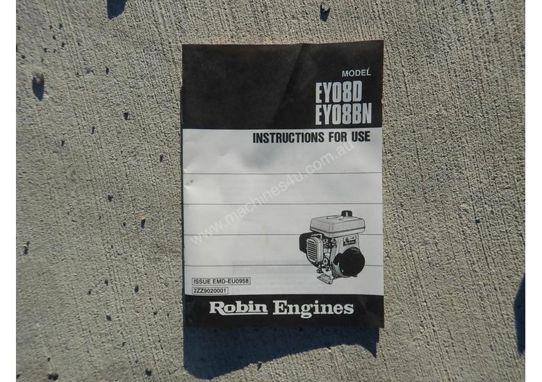 caption Robin EY08 2.0HP 4 Stroke Petrol Engine