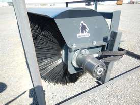 2019 1800mm Angle Broom to suit Skidsteer Loader - picture2' - Click to enlarge