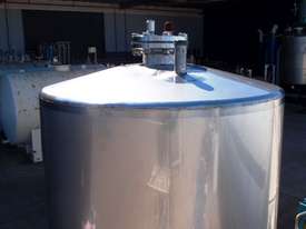 Stainless Steel Storage Tank (Vertical), Capacity: 2,500Lt - picture2' - Click to enlarge