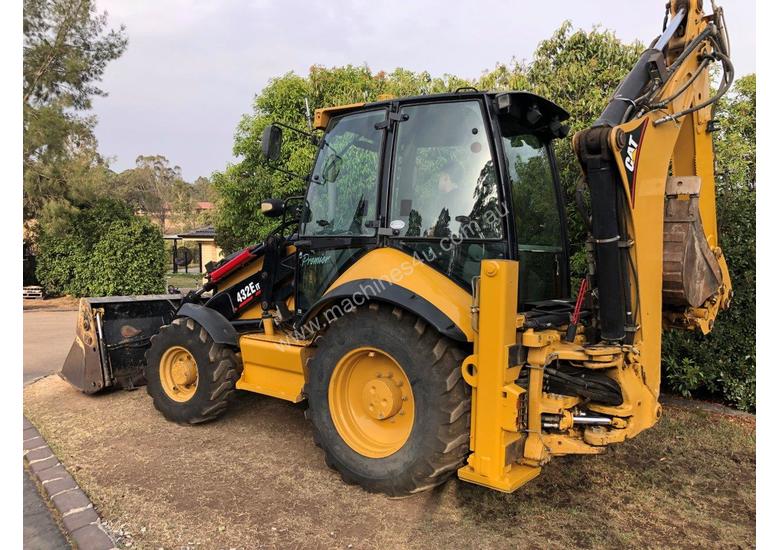 Used Caterpillar CAT 432E IT Tool Carrier BackHoe Loader JIB FORK Quick H 4in1 4WD Extendahoe