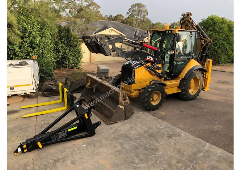 Used Caterpillar CAT 432E IT Tool Carrier BackHoe Loader JIB FORK Quick