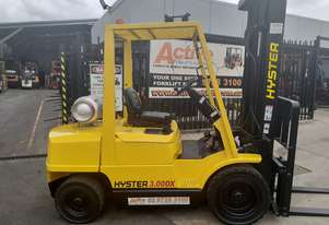 ACTIVE FORKLIFTS - Hyster Forklift 3 Ton 3700mm lift 2002 model Side shift Fresh Paint Only $9999+gs