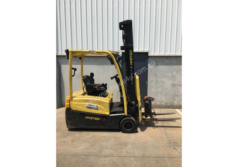 caption 1.8T 3 Wheel Battery Electric Forklift