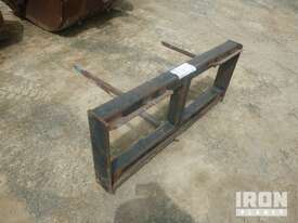 Skid Steer Hay Spear - picture0' - Click to enlarge