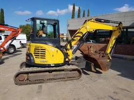 2016 YANMAR VIO55-6 5.5T EXCAVATOR WITH A/C CABIN, HITCH, BUCKETS AND LOW HOURS - picture1' - Click to enlarge