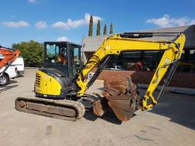 2016 YANMAR VIO55-6 5.5T EXCAVATOR WITH A/C CABIN, HITCH, BUCKETS AND LOW HOURS - picture2' - Click to enlarge