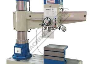 Z3050x16 Radial Arm Drill 50mm Drilling Capacity 350 - 1600mm Spindle To Column