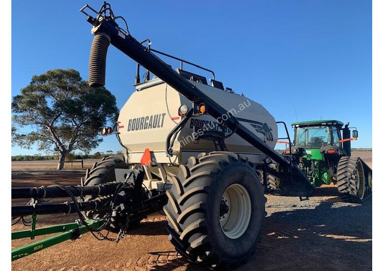 Used 2008 bourgault Bourgault 6350 Air Seeder Cart Seeding Planting