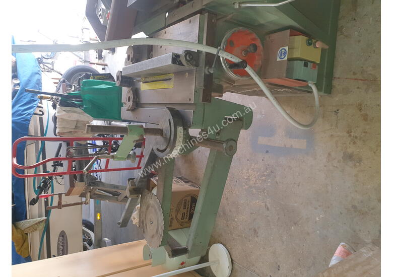 caption Combination woodworking machine