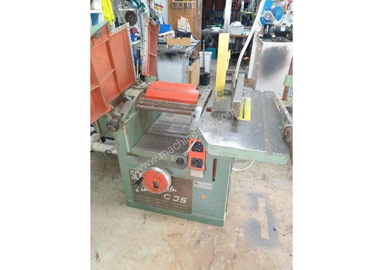 caption Combination woodworking machine