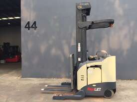 Crown RR 5000 Reach Sit/Stand on Forklift Truck Refurbished & Repainted - picture0' - Click to enlarge