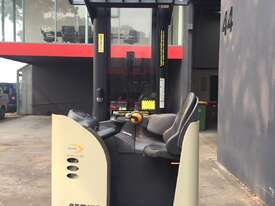 Crown RR 5000 Reach Sit/Stand on Forklift Truck Refurbished & Repainted - picture1' - Click to enlarge