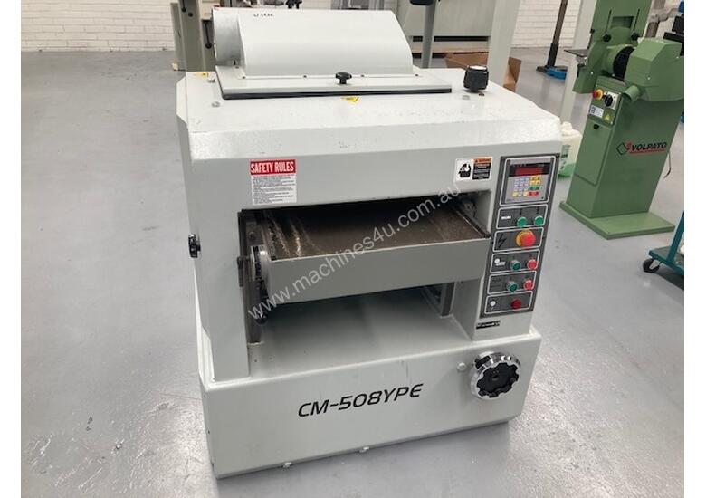 caption thicknesser programmable rise and fall spiral cutter head