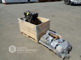 1 X MITSUBISHI CANTER FE ENGINE (PARTS ONLY) & 1 X PALLET OF ASSORTED STARTER MOTORS & ALTERNATORS - picture0' - Click to enlarge
