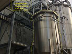 Stainless steel silo 20 cbm capacity - picture1' - Click to enlarge