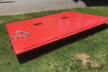 Barrett Forklift Container Ramp