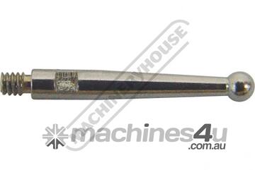 Stylus for Dial Test Indicators 2.5mm Chrome Stainless Steel Ball End 1.4mm Thread x 17.5mm Long