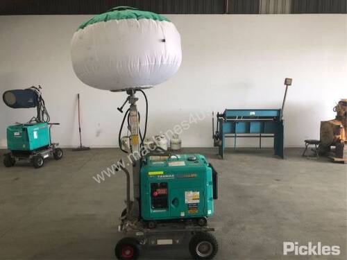 Used Yanmar YDG 25HVS Diesel Light Boy LB446HB-1 Balloon Lighting Tower s n  E1000035 Green 130v 540Hz Mobile Lighting Towers in , - Listed on Machines4u