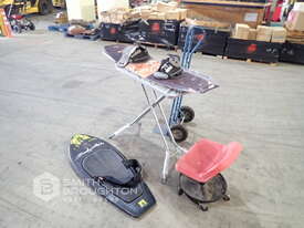 WAKEBOARD, KNEE BOARD, IRONING BOARD, HAND TROLLEY & SEAT - picture0' - Click to enlarge