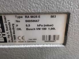Busch Vacuum Pump - picture0' - Click to enlarge