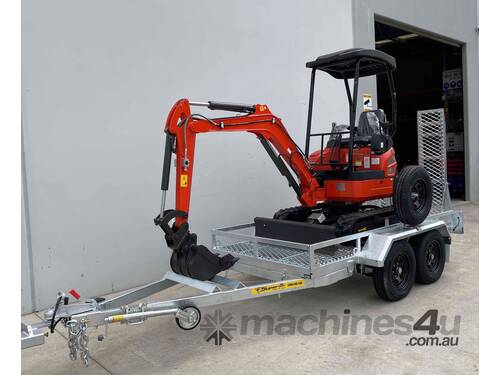 caption PACKAGE - XN18 1.8t + 8 ATTACHMENTS + 3.5T TRAILER