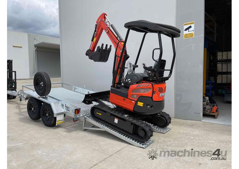 caption PACKAGE - XN18 1.8t + 8 ATTACHMENTS + 3.5T TRAILER