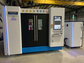 Full Enclosed Flat Bed Fibre Laser with Change Table  - picture0' - Click to enlarge