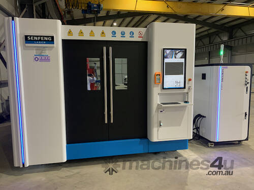 Full Enclosed Flat Bed Fibre Laser with Change Table 