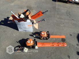 PALLET COMPRISING OF 3 X STIHL HEDGE TRIMMERS (1X PARTS) & 1 X STIHL MS200 CHAINSAW (PARTS ONLY) - picture0' - Click to enlarge