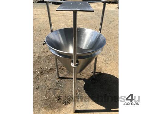 75 lt Stainless Steel Jacketed Cone
