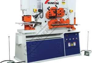 IW-100SH Hydraulic Punch & Shear - 100 Tonne Dual Hydraulic Cylinders with Independent Operating Sta