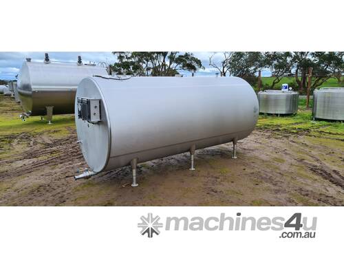 STAINLESS STEEL TANK, MILK VAT 4050lt